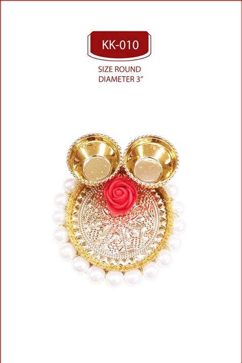 Plastic Peach Haldi Kumkum Holder With Bangle At Rs 48 Piece In Mumbai