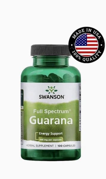 Swanson Full Spectrum Guarana Mg