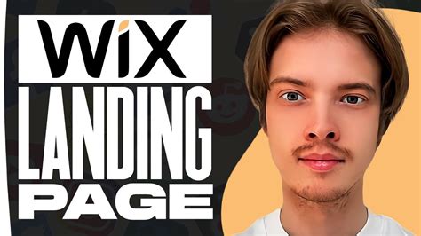 Wix Landing Page Tutorial 2024 YouTube