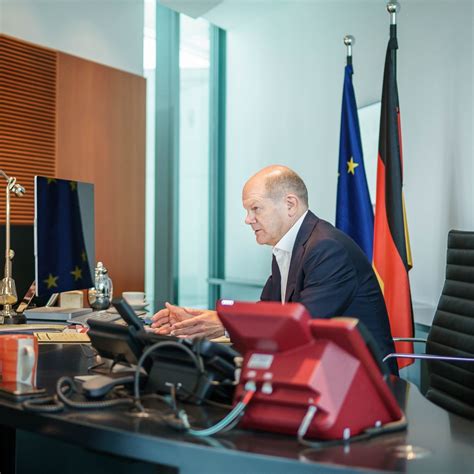 Bundeskanzler Olaf Scholz On Twitter Minuten Telefonat Mit Putin