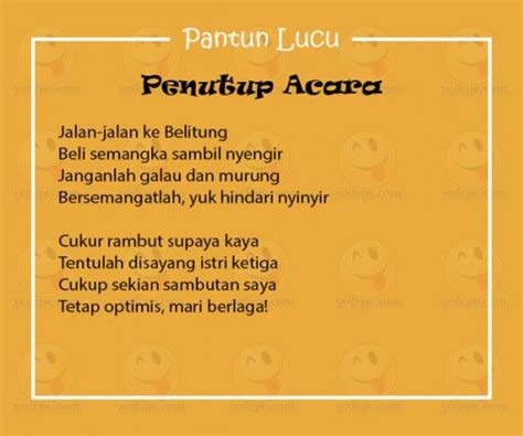 Pantun Penutup Presentasi Lucu Guruidltda