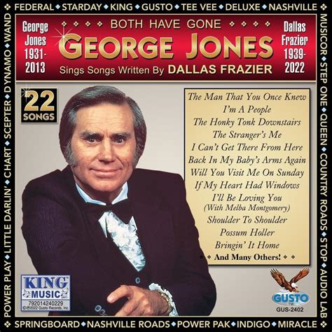 George Jones Both Have Gone George Jones Sings Songs Written By