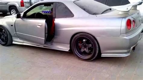 Nissan Skyline R34 600hp Backfire Youtube