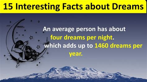 15 Interesting Facts About Dreams YouTube