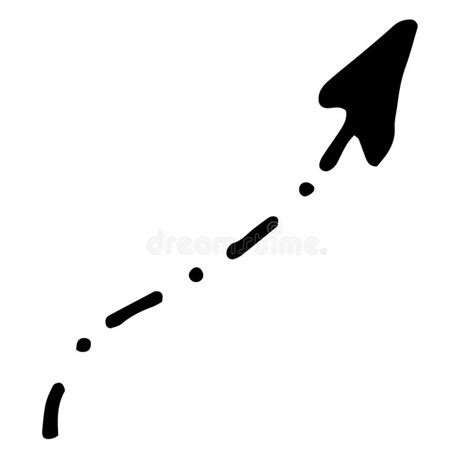 Dotted Curved Line Black White Stock Illustrations 384 Dotted Curved