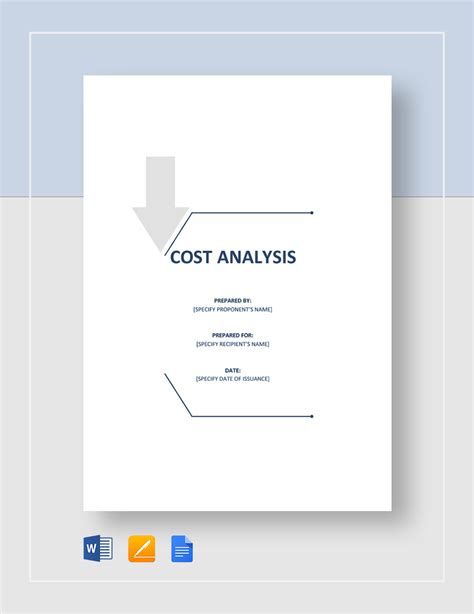 Free Sample Home Construction Cost Analysis Template Google Docs