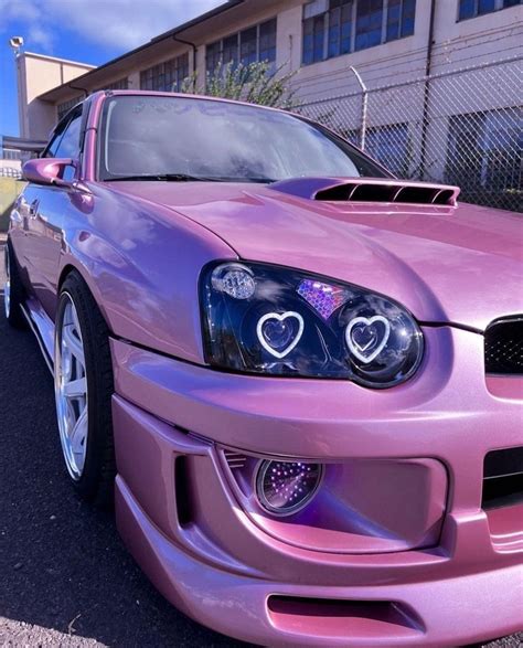 Subaru Wrx Sti Pink Car Pretty Cars Luxury Cars