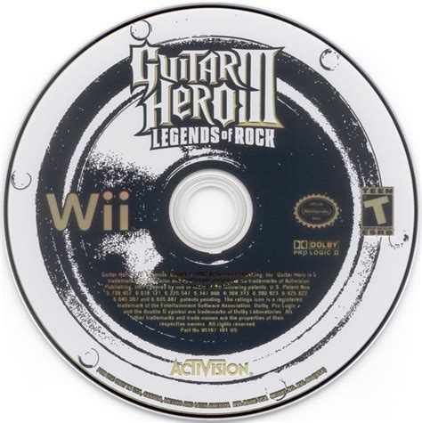 Guitar Hero Iii Legends Of Rock Cover Or Packaging Material Mobygames