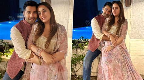 Karwa Chauth Varun Dhawan Shares Romantic Pics With Wife Natasha