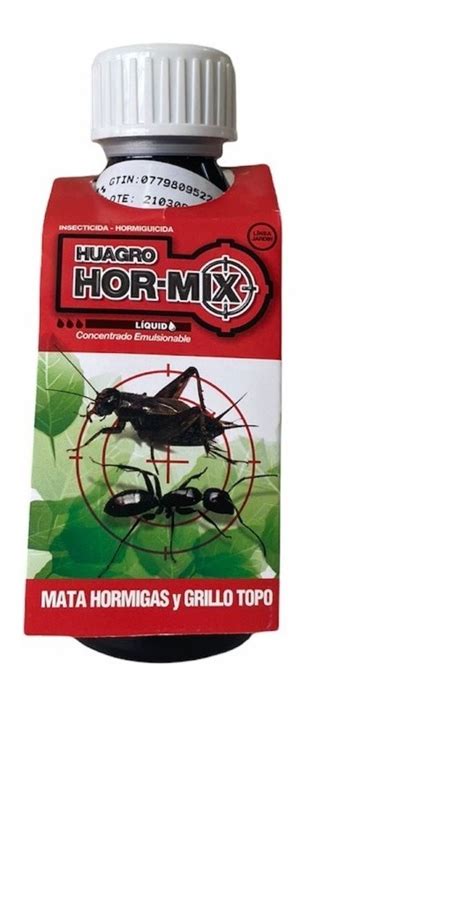 Insecticida Hormigas Grillo Topo Hormix X Cc Insuplagas