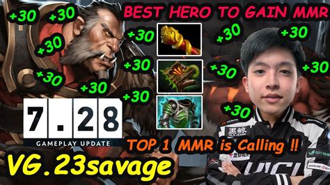 Best Hero To Gain Mmr This Patch Vg Savage Lycan Road To Top Mmr