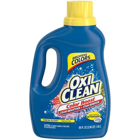 Oxiclean Color Boost Color Brightener Plus Stain Remover Liquid Fresh