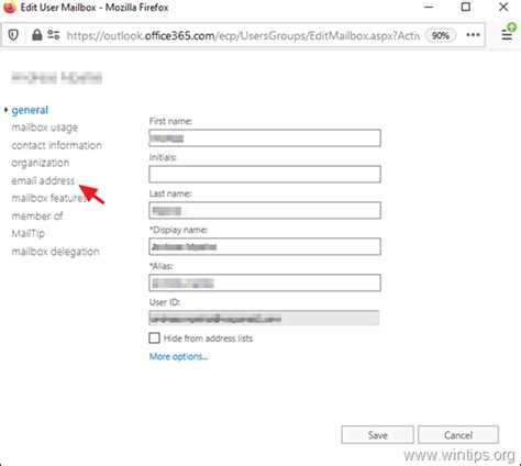 How To Add An Email Alias In Office Wintips Org