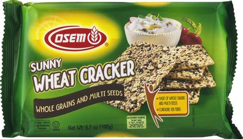 Osem Sunny Wheat Cracker Whole Grains And Multi Seeds Osem