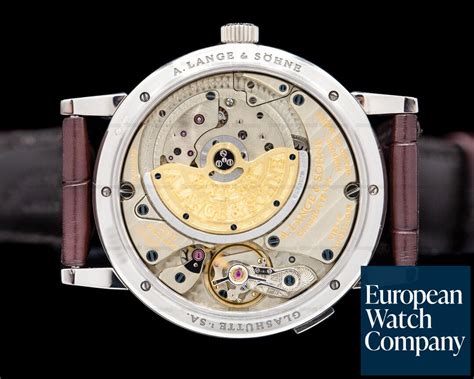 A Lange And Sohne Saxonia Outsize Date K White Gold