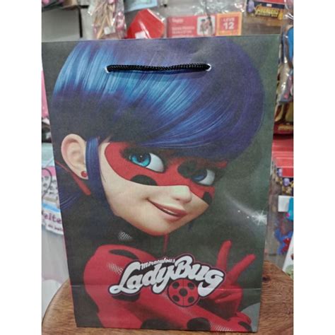 Sacola Surpresa Papel Ladybug Miraculous 10 Unidades Shopee Brasil