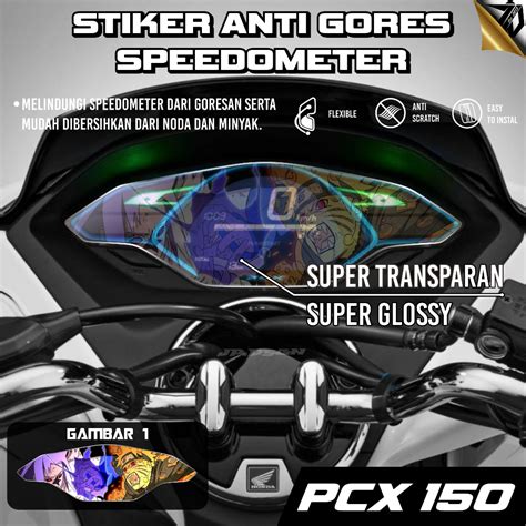 Jual Stiker Speedometer Pcx Sticker Anti Gores Motor Honda Pcx New