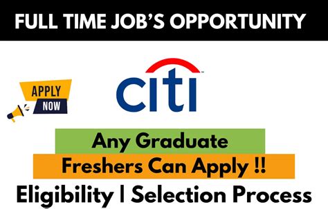 CitiBank Hiring For Work From Home Ops Sup Analyst Apply Here