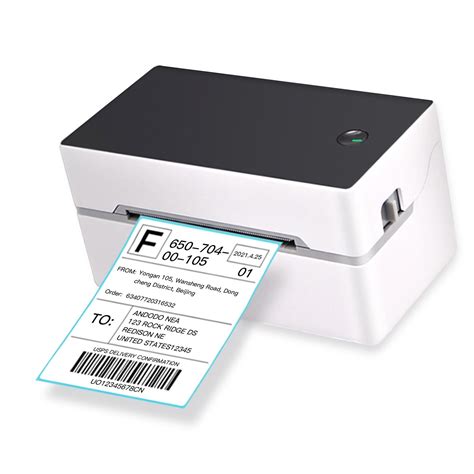 Arealer Desktop Shipping Label Printer High Speed Usb Direct Thermal Printer Label Maker Sticker