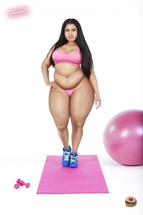 Nicki Minaj Pear Shaped BBW Xmasterdavid