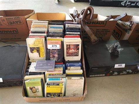 8 Track Tape Collection Assiter Auctioneers