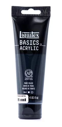 Pintura Acr Lico Liquitex Basics Ml Color Negro De Marte Mercadolibre