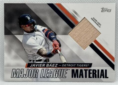 Javier B Ez Topps Series Major League Material Mlm Jb