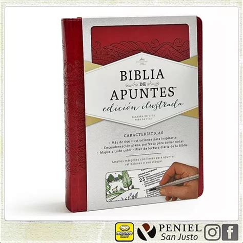 Biblia De Apuntes Rvr60 Edición Ilustrada Simil Piel Rosa Envío gratis