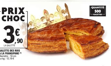 Promo Galette Des Rois La Frangipane Chez E Leclerc