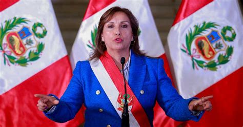 Dina Boluarte No Descarta Que Las Elecciones En Perú Se Adelanten Al 2023