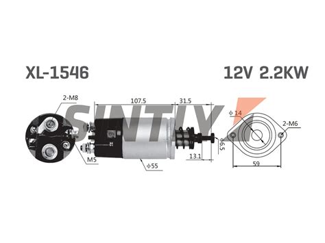 Starter Solenoid Switch HC Cargo 234723 NEW ERA SS1546 WAI 66 8380