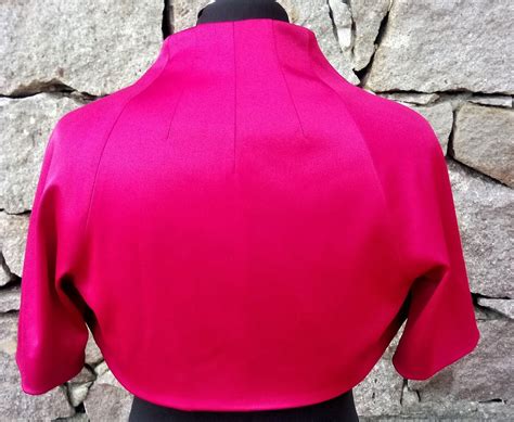 Satin Bolero Jacket Red Bolero Jacket Wedding Bolero Jacket Etsy