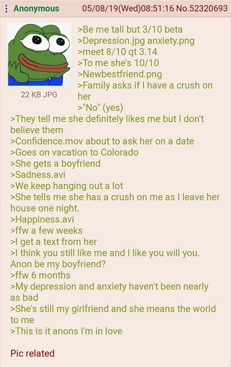 Anon Meets A Girl Rwholesomegreentext