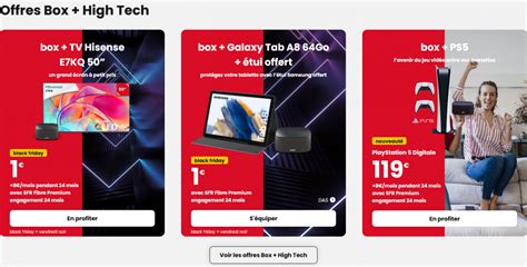 Forfaits Box Smartphones Et TV Le Black Friday D Orange SFR Et