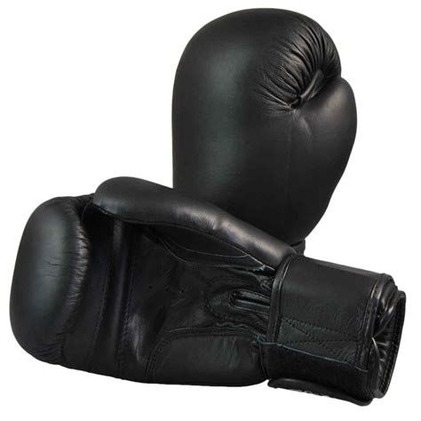 Boxhandschuhe Aus Echtem Leder Schwarz