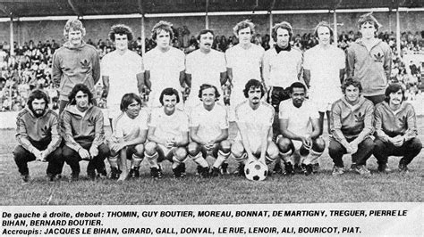 FOOTBALL RETRO 1975 1976 Brest