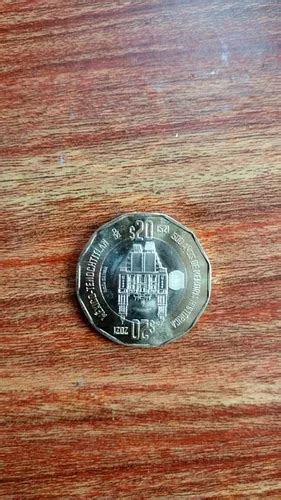 Moneda De 20 Pesos México Tenochtitlán en venta en Morelia Michoacán