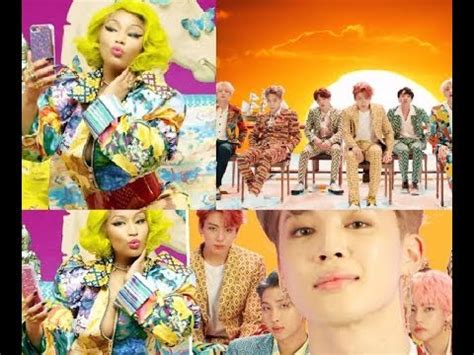 Bts Idol Feat Nicki Minaj Official Mvreaction Youtube