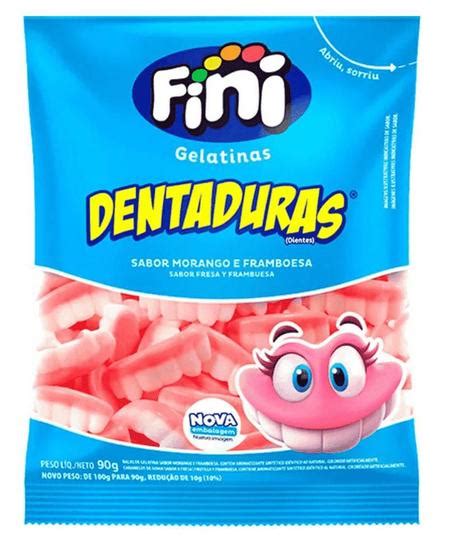 Bala De Gelatina Dentaduras Fini G Bala De Gelatina Magazine Luiza