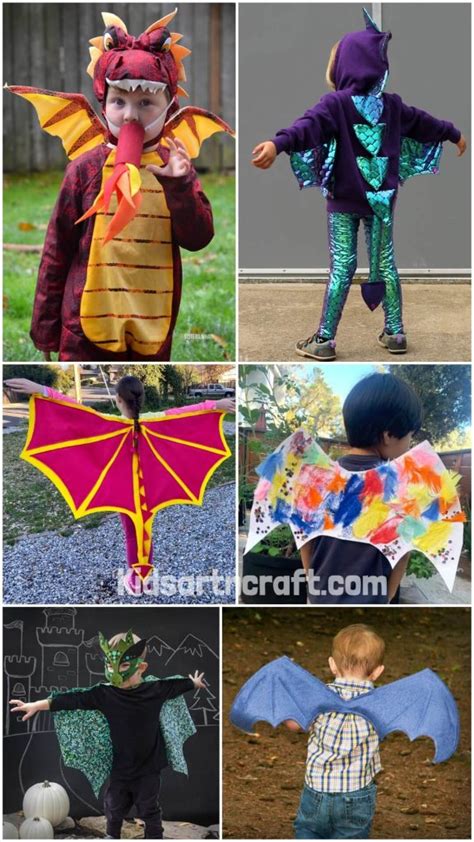 Dragon Costume Diy Ideas For Kids Kids Art And Craft