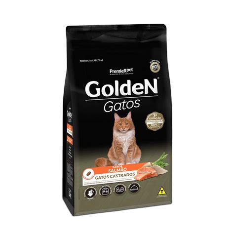 Ra O Golden Gato Castrado Salm O Kilos Escorrega O Pre O