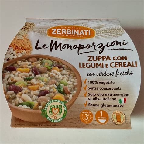 Zerbinati Zuppa Con Legumi E Cereali Review Abillion