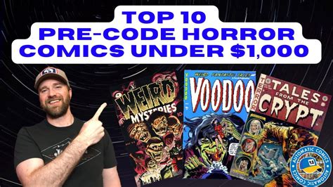 Top Pre Code Horror Comics Under Golden Age Youtube