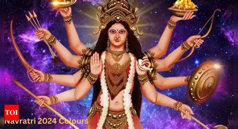 Navratri 2024 Significance Of Nine Colours And Their Meaning Times Of India