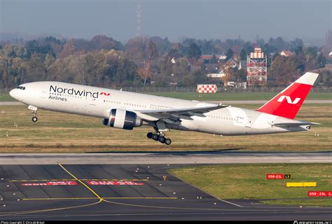 VP BJG Nordwind Airlines Boeing 777 2Q8ER Photo By Chris De Breun ID