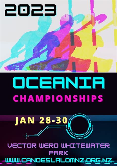 2023 Oceania Championships Vector Wero Whitewater Park Auckland 28