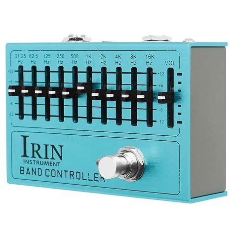 Irin Band Controller Band Eq Pedal Precision Tone Reverb Uk