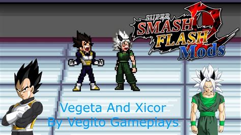 SSF2 Mods Vegeta Patch And Xicor By Vegito Gameplays Showcase YouTube