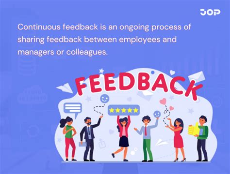 What Is Continuous Feedback Benefits Best Practice Implementation Jop