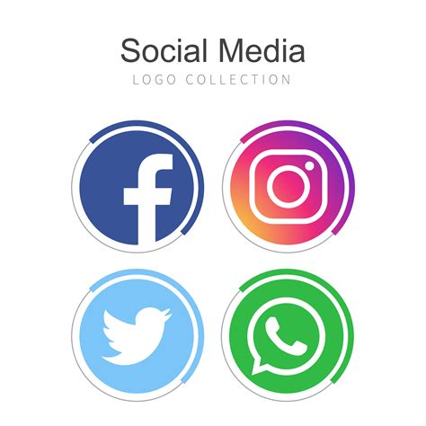 Social Media logo collection - Download Free Vectors, Clipart Graphics ...